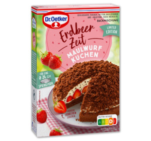 DR. OETKER Erdbeer-Maulwurfkuchen*