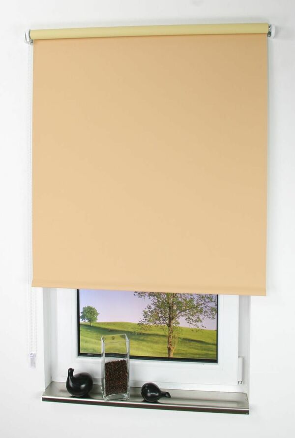 Bild 1 von Bella Casa Rollo, Seitenzugrollo Verdunkelung, 142 x 180 cm, apricot