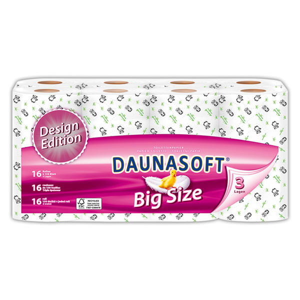 Bild 1 von Daunasoft Toilettenpapier Big Size