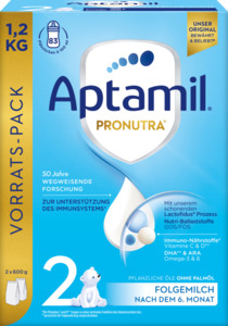 Aptamil Pronutra 2 Folgemilch nach dem 6. Monat Vorteilspack