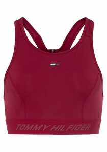 Tommy Hilfiger Sport Sport-Bustier MID INTENSITY HIGH NECK CORE BRA mit Tommy Hilfiger Sport Logo-Schriftzug im Unterbrustband