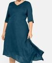 Bild 1 von Abendkleid Sheego Cocktailkleid Zipfelkleid Kleid petrol