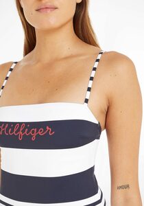 Tommy Hilfiger Swimwear Badeanzug TH ONE PIECE PRINT mit Tommy Hilfiger-Branding