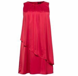 Cocktailkleid Sheego Abendkleid Kleid rot
