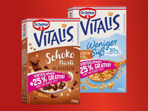 Bild 1 von Dr. Oetker Vitalis Müsli