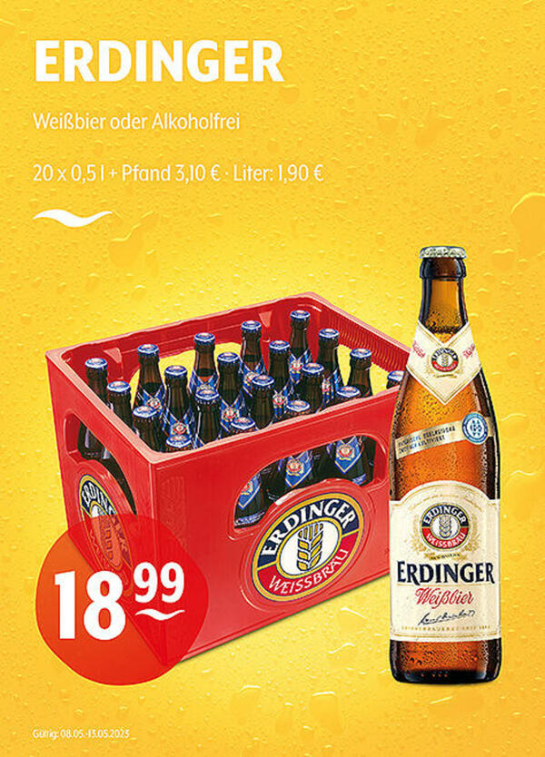 Bild 1 von ERDINGER Weißbier oder Alkoholfrei