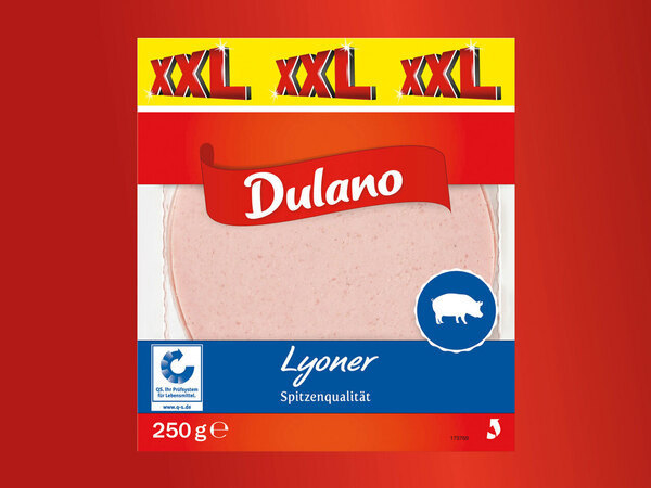 Dulano Delikatess Lyoner XXL von Lidl ansehen!