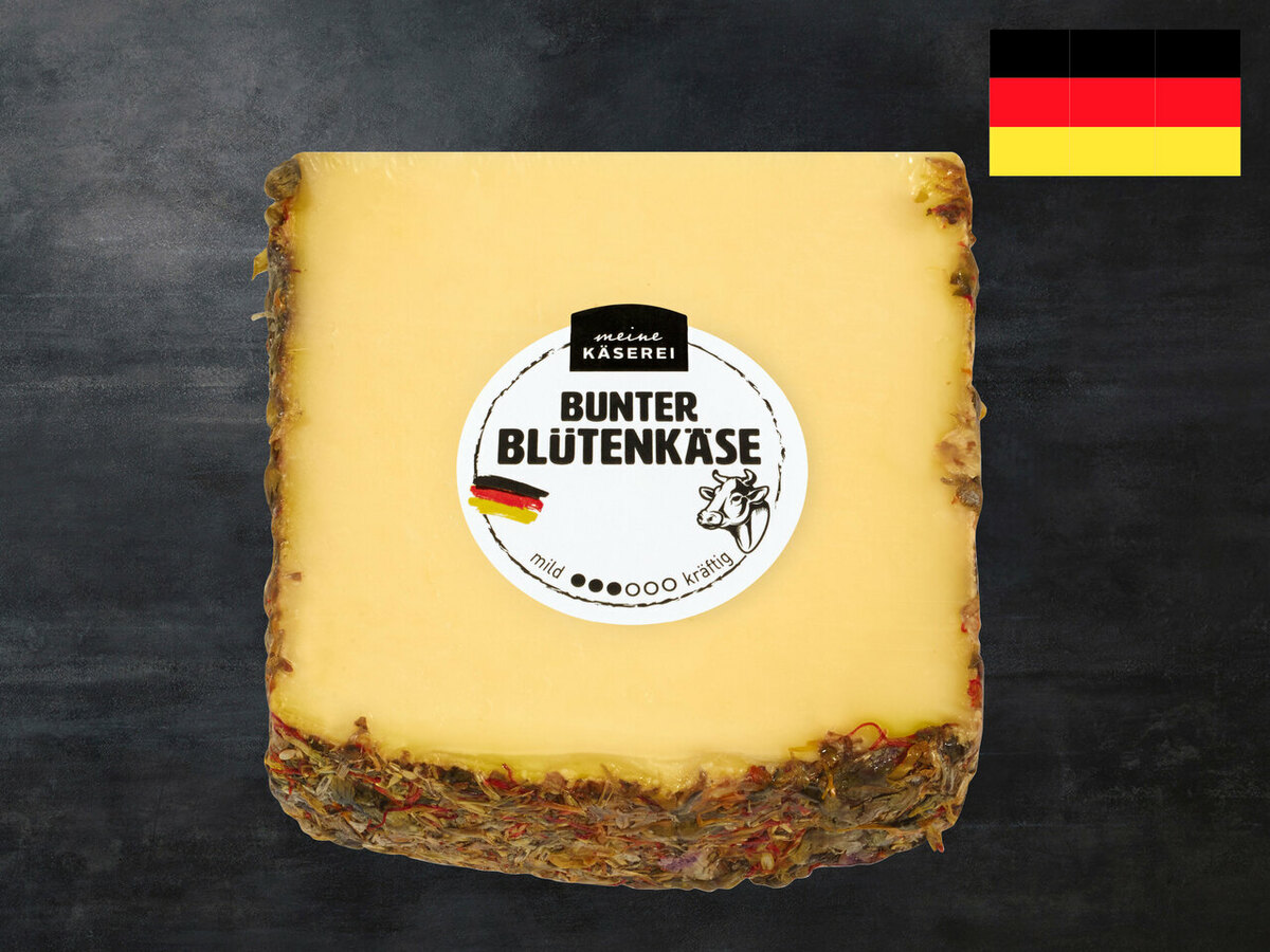 Meine Käserei Bunter Blütenkäse von Lidl ansehen!