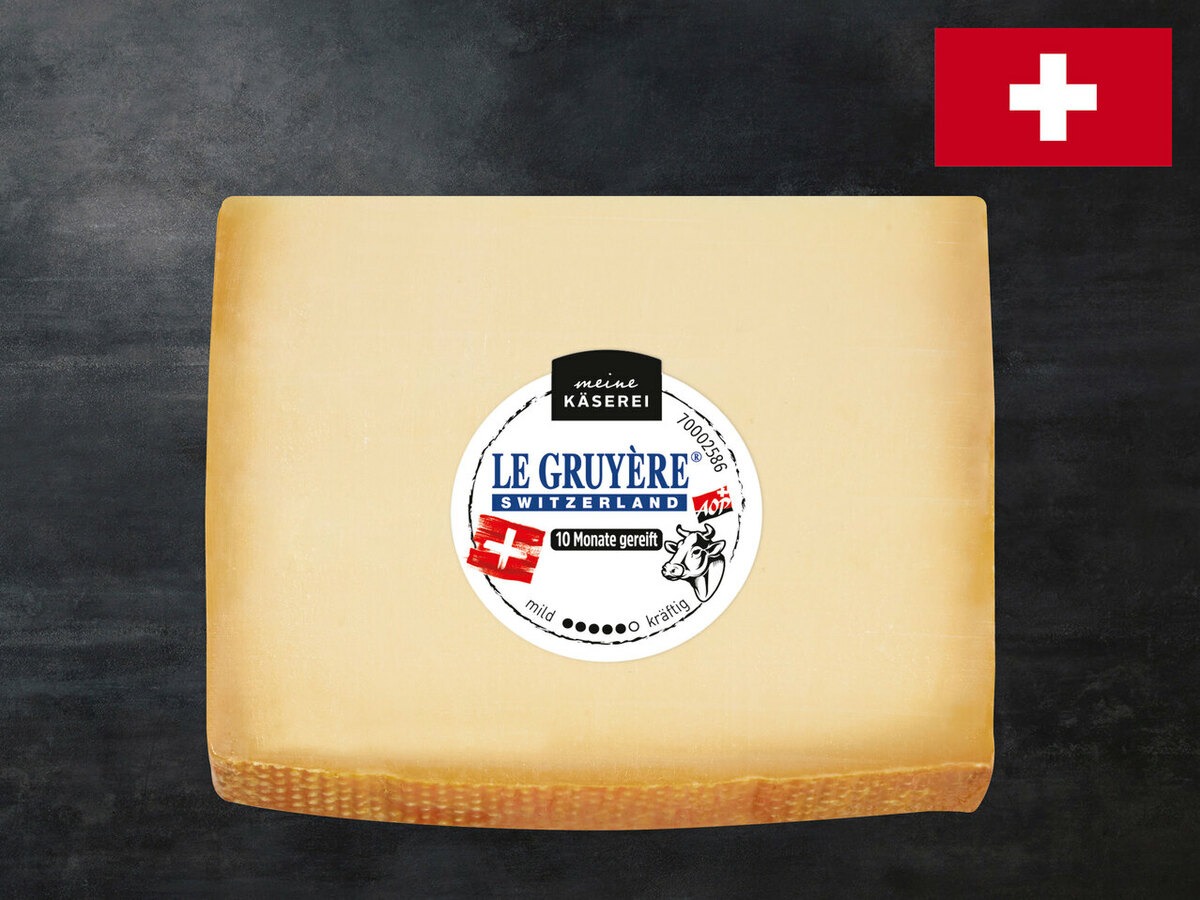 Meine Käserei Le Gruyère Réserve AOP von Lidl ansehen!