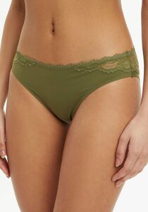 Calvin Klein Underwear Bikinislip BIKINI mit schmalem Spitzenabschluss am Bund