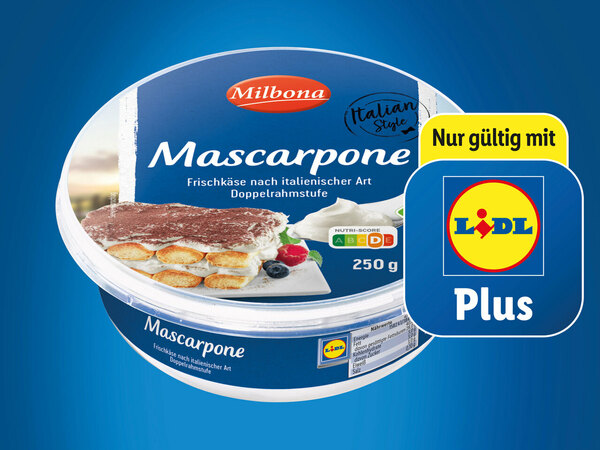 Milbona Mascarpone Von Lidl Ansehen 