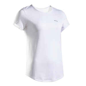 Damen T-Shirt Tennis Rundhals - Essentiel 100