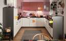 Bild 2 von Express Küchen - Einbauküche Win, weiß/kaminrot, inkl. Siemens Elektrogeräte