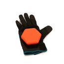 Bild 2 von Handschuhe Slide Longboard Freeride 500 schwarz/orange