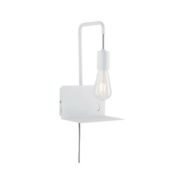 Bild 1 von LED-Wandleuchte Calvani in Weiß max. 40 Watt Wandlampe