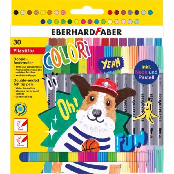 Bild 1 von Eberhard Faber - 30 Filzstifte - Colori