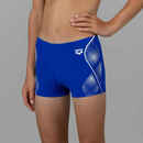 Bild 1 von Badehose Boxer Jungen Arena - Neon blau/weiss