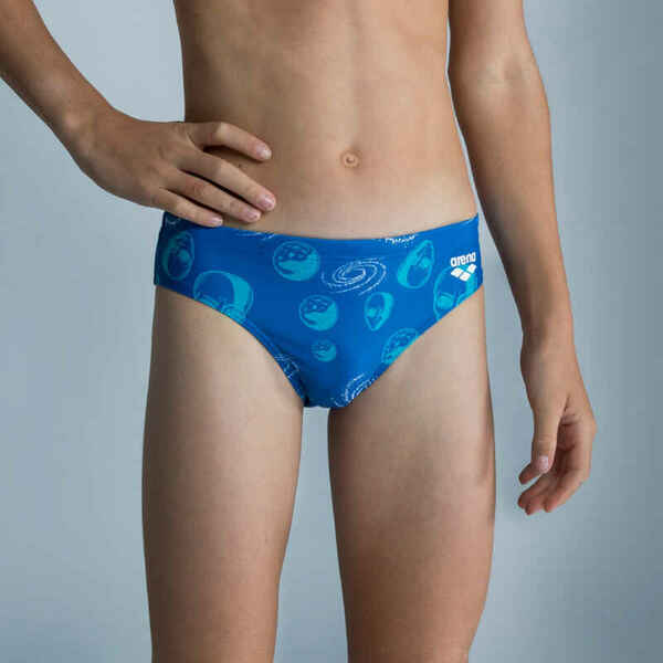 Bild 1 von Badehose Slip Jungen Arena - Royal Multi