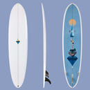 Bild 2 von Surfboard mit Finnen&nbsp;limitierte Serie Julien Pacaud 500 Hybrid 8'