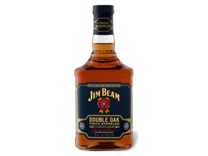 JIM BEAM Double Oak Kentucky Straight Bourbon Whiskey 43% Vol