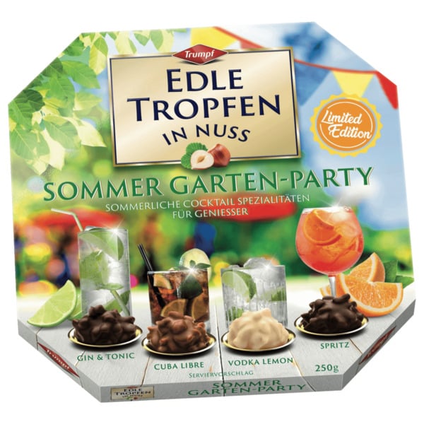 Bild 1 von Trumpf Edle Tropfen in Nuss Sommer Garten-Party 250g