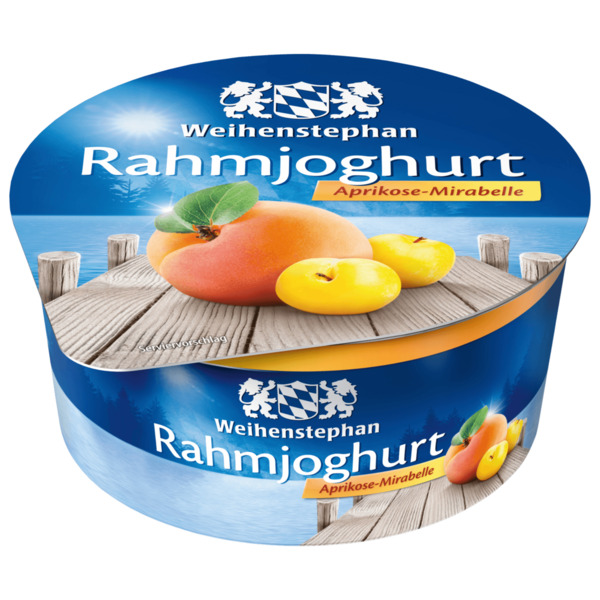 Bild 1 von Weihenstephan Rahmjoghurt Aprikose-Mirabelle 150g