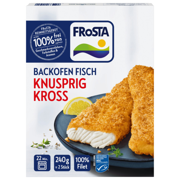 Bild 1 von Frosta Backofen Fisch knusprig-kross