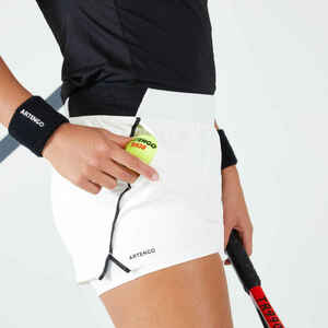 Damen Tennis-Shorts 2 in 1 - Light 900