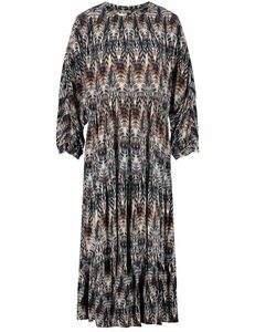 GERRY WEBER Midikleid Maxikleid mit Ikat-Muster