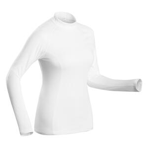 Skiunterwäsche Funktionsshirt Damen - 500 weiss