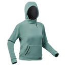 Bild 2 von Fleecepullover Damen Wandern MH100 Hoodie