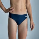 Bild 2 von Badehose Slip Jungen Arena - blau/wei&szlig;