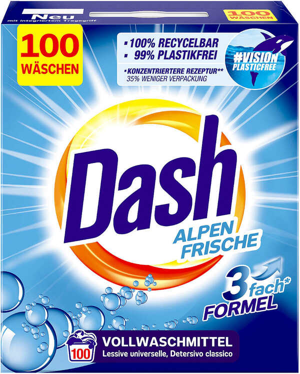 Bild 1 von DASH Voll- oder Colorwaschmittel