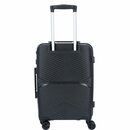 Bild 3 von TheTrueC Koffer TheTrueC 4-Rad Trolley 55cm Venedig schwarz, 4 Rollen Rollen