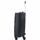 Bild 2 von TheTrueC Koffer TheTrueC 4-Rad Trolley 55cm Venedig schwarz, 4 Rollen Rollen