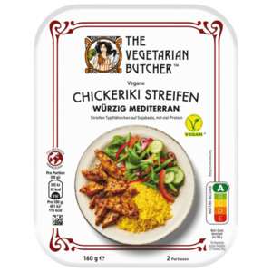 The Vegetarian Butcher Vegane Chickeriki Streifen würzig mediterran 160g