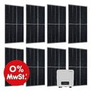 Bild 1 von uskys Solaranlage Set 3000 W Photovoltaik Anlage 8 Solarmodule, Wechselrichter und
