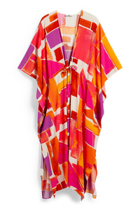 C&A Kimono-gemustert, Pink, Größe: 1 size