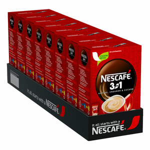 Nestlé Nescafe Sticks 3in1 165 g, 8er Pack