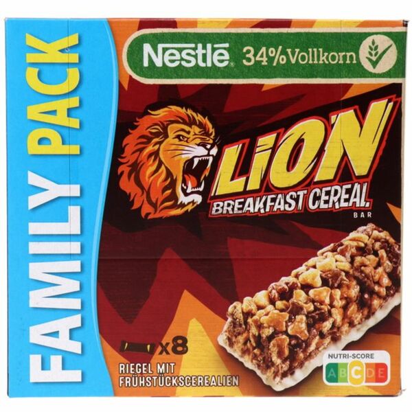 Bild 1 von Nestlé Lion Cerealien-Riegel, 8er Pack