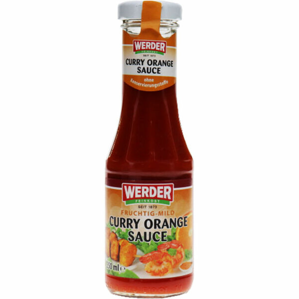 Bild 1 von Werder Curry Orange Sauce (kleine Größe)