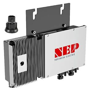 NEP Solar Micro-Wechselrichter für Balkonkraftwerk - Mit 600 W für 2 Solarmodulen -