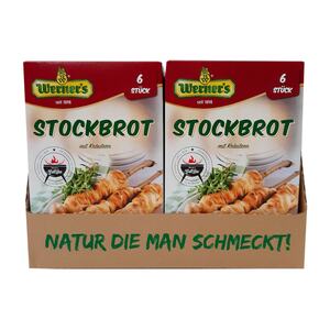 Werner`s Stockbrot 400 g, 12er Pack