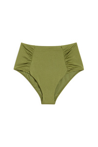 C&A Bikini-Hose-High Waist-LYCRA® XTRA LIFE™, Grün, Größe: 46