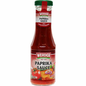 Werder Paprika Sauce (kleine Größe)