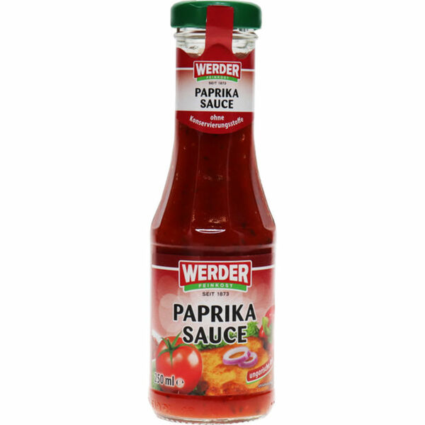 Bild 1 von Werder Paprika Sauce (kleine Größe)