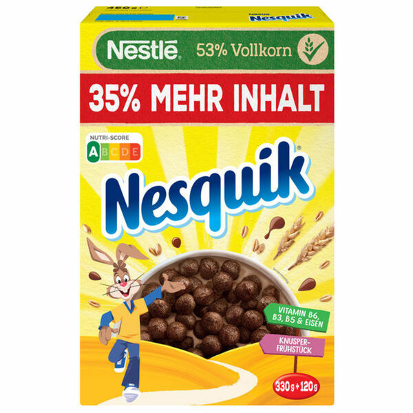 Bild 1 von Nestlé Nesquik Knusperfrühstück (Bigpack)