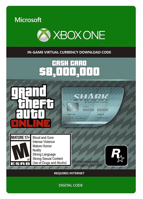 Bild 1 von Grand Theft Auto V Megalodon Shark Card - Xbox One