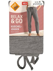 NUR DIE Damen Jogginghose Relax & Go Kuschel-Jogger