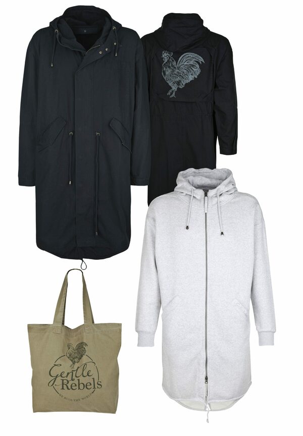 Bild 1 von Gentle Rebels Parka Longsweater-Totebag-Set Tragefunktion, Schlüsselanhänger, Handyinnentasche